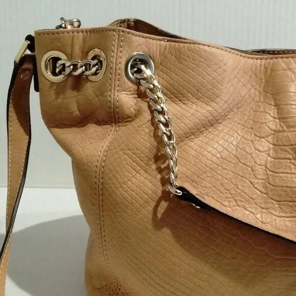 MICHAEL Michael Kors Tan Pebbled Leather Shoulder Bag - Picture 2 of 12